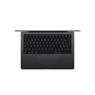 Apple MacBook Pro 14-inch : M4 chip with 10-core CPU and 10‑core GPU, 16GB, 1000GB SSD - Black view 2