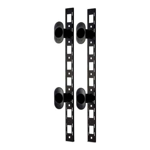 APC NetShelter Cable Management, Vertical Cable Manager, Fiber Organizer, Black, 86 x 766 x 106 mm