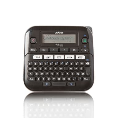 Brother PT-D210VP label printer Thermal transfer 180 x 180 DPI 20 mm/sec QWERTY view 1