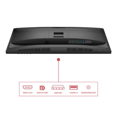 AOC E4 Q27E4U computer monitor 68.6 cm (27") 2560 x 1440 pixels Quad HD LED Black view 4