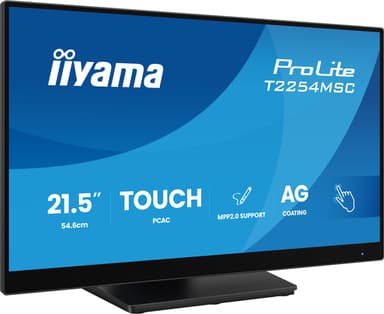iiyama T2254MSC-B2AG computer monitor 54.6 cm (21.5") 1920 x 1080 pixels Full HD LED Touchscreen Black view 5