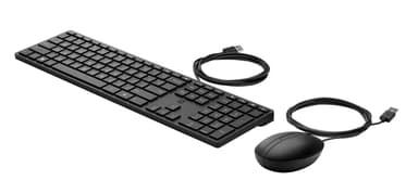 HP Wired Desktop 320MK Mouse and Keyboard view 3