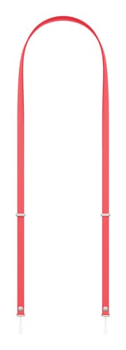 Apple Crossbody Strap - Bright Guava