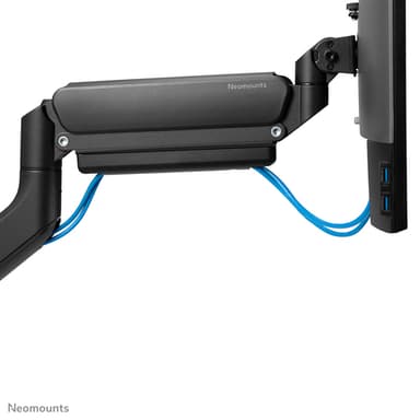 Neomounts DS70-450BL1 Monitor arm 17-42" - gas spring - Topfix - 180°-stop view 8