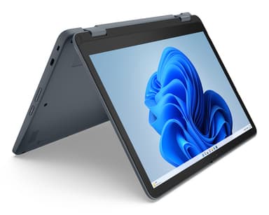 Lenovo 500w 2-in-1 Gen 5 Intel® N N150 Hybrid (2-in-1) 31 cm (12.2") Touchscreen WUXGA 8 GB LPDDR5-SDRAM 128 GB SSD Wi-Fi 6E (802.11ax) Windows 11 Pro Grey English view 2