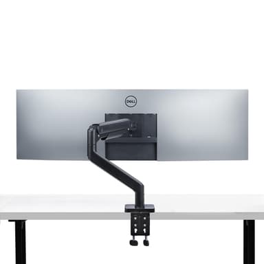 StarTech.com Monitor Desk Mount for up to 49in 32:9 Ultrawide Curved Screens, Mechanical Spring Arm, C-Clamp/Grommet, Tool-Less Adjustment, Max 44lb/20kg view 2