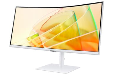 Samsung LS34C650TAU Computer Monitor 86.4 cm (34") 3440 x 1440 pixels 4K Ultra HD LED White view 11
