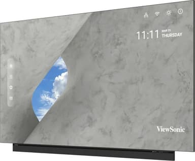 Viewsonic LDP163-091C Signage Display 4.14 m (163") LED Wi-Fi 600 cd/m² 4K Ultra HD Black Built-in processor Android 9 view 7
