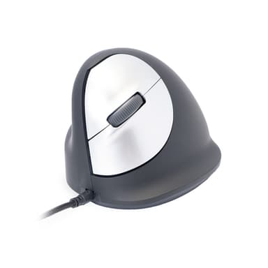 R-Go Tools Ergonomic mouse R-Go HE Break with break software, medium (hand size 165-185 mm), left-handed, Wired, black view 6