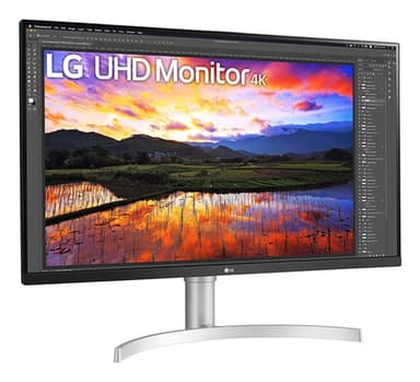LG 32UN650K-W computer monitor 81.3 cm (32") 3840 x 2160 pixels 4K Ultra HD LED White view 6