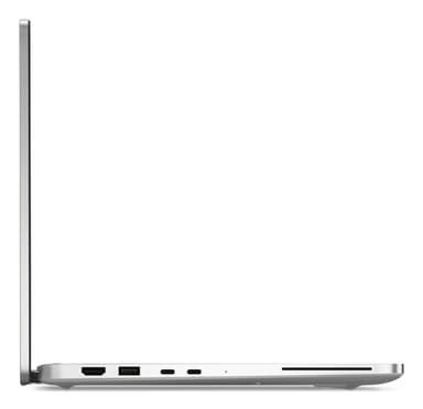 DELL Pro 14 Plus PB14250 Copilot+ PC Intel Core Ultra 7 266V Laptop 35.6 cm (14") Full HD+ 16 GB LPDDR5x-SDRAM 512 GB SSD Wi-Fi 7 (802.11be) Windows 11 Pro UK English Aluminium view 8