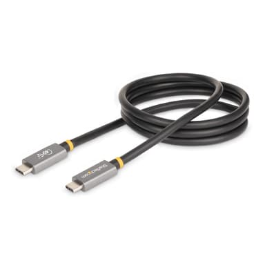 StarTech.com 3ft (1m) USB4 Cable 40Gbps, 100W (5A) Power Delivery, 8K 120Hz / 4K 240Hz DP Alt Mode, USB-IF Certified USB-C Cable - Thunderbolt Compatible view 6