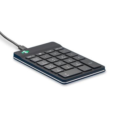 R-Go Tools Numeric keypad R-Go Numpad Break, ergonomic numeric keypad with break software, wired, black view 2