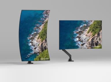Manhattan Desk Mount for TV & Monitors (Full Motion Gas Spring), For screens 13" to 42", C-Clamp or Grommet Assembly,VESA compatibility: all between 75x75mm to 200x200mm - check the dimensions of the four mounting holes on back of screen to ensure it fits,Max 20kg view 12