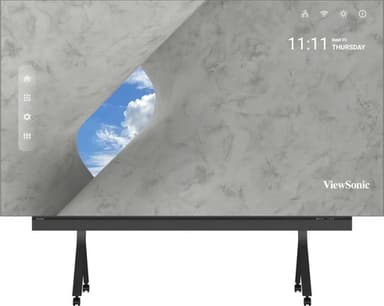 Viewsonic LDP163-091C Signage Display 4.14 m (163") LED Wi-Fi 600 cd/m² 4K Ultra HD Black Built-in processor Android 9 view 3