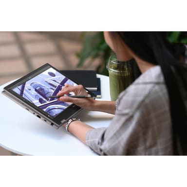 ASUS Chromebook CX34 Flip CB3401FBA-LZ0347 Intel® Core™ i7 i7-1255U 35.6 cm (14") Touchscreen WUXGA 8 GB LPDDR4x-SDRAM 256 GB SSD Wi-Fi 6E (802.11ax) ChromeOS Grey view 5