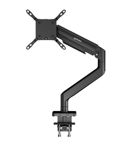 Manhattan Desk Mount for TV & Monitors (Full Motion Spring),For screens 13" to 42",C-Clamp or Grommet Assembly,VESA compatibility:all between 75x75mm to 200x200mm -check the dimensions of the four mounting holes on back of screen to ensure it fits,Max 20kg,Bracket view 3