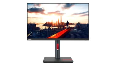 Lenovo ThinkVision P24h-30 computer monitor 60.5 cm (23.8") 2560 x 1440 pixels Quad HD LED Black view 1