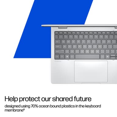 HP EliteBook 8 Flip G1i AI Intel Core Ultra 7 255U Hybrid (2-in-1) 33.8 cm (13.3") Touchscreen WUXGA 16 GB LPDDR5x-SDRAM 512 GB SSD Wi-Fi 7 (802.11be) Windows 11 Pro AI PC Silver view 8