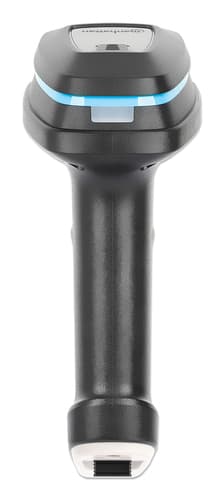 Manhattan Wireless 2D Handheld Barcode Scanner, 250mm Scan Depth, up to 80m effective range (line of sight), Max Ambient Light 100,000 lux (sunlight), Black, Charging cable (USB-A to USB-C into device) 1m included, Three Year Warranty view 4