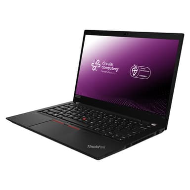 Circular Computing Lenovo ThinkPad T14 Intel® Core™ i5 i5-10210U Laptop 35.6 cm (14") Full HD 16 GB DDR4-SDRAM 256 GB SSD Wi-Fi 6 (802.11ax) Windows 11 Pro UK English Black view 2