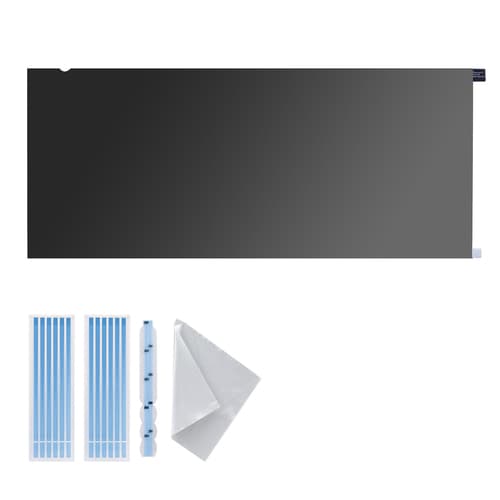 StarTech.com Privacy Screen For Dell U3824DW Curved Ultrawide 21:9 Monitor, Double-Sided Filter Matte/Glossy, Computer Monitor Screen Protector, TAA-Compliant