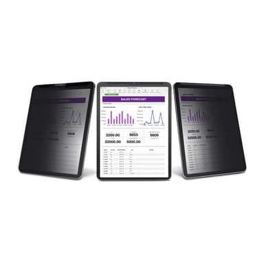 StarTech.com 4-Way Privacy Screen For 12.9-inch iPad Pro, 3rd Gen and Up, For Portrait/Landscape, Touch-Enabled, +/- 30 Deg. View, Blocks up to 51% Blue Light, Matte view 2