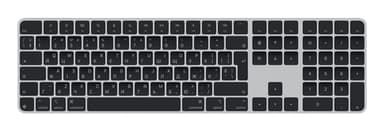 Apple Magic keyboard Universal USB + Bluetooth QWERTY Ukrainian Black view 1