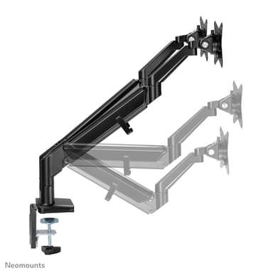 Neomounts DS70-810BL2 Monitor arm 17-32" - gas spring - space saving - 180°-stop view 10