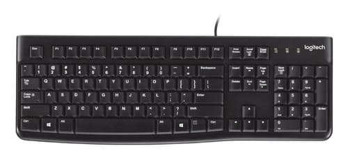 Logitech K120 Corded Keyboard (QWERTY) — 920-002501