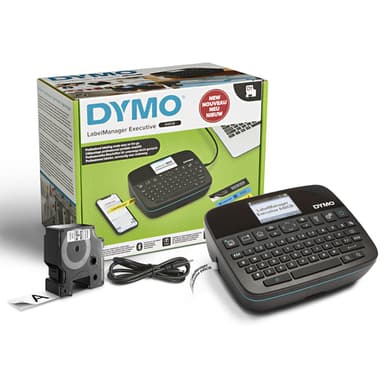 DYMO LabelManager Executive 640 CB Portable Label Printer | Compact Label Maker Machine with QWERTY Keyboard | Bluetooth & USB Connectivity | Compatible with D1 Standard & Durable Labels view 2