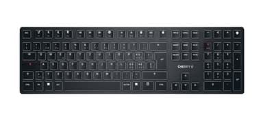 CHERRY KW X ULP keyboard Home/Office USB + RF Wireless + Bluetooth QWERTZ Swiss Black view 1