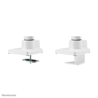 Neomounts NM-D775WHITEPLUS Monitor arm 10-49" - gas spring - Topfix - 180°-stop view 9