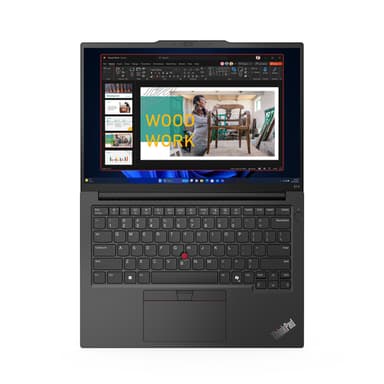 Lenovo ThinkPad E14 Gen 6 (AMD) AMD Ryzen™ 5 7535HS Laptop 35.6 cm (14") WUXGA 16 GB DDR5-SDRAM 256 GB SSD Wi-Fi 6E (802.11ax) Windows 11 Pro Black UK English view 8