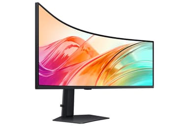 Samsung S95UC computer monitor 124.5 cm (49") 5120 x 1440 pixels Dual QHD LCD Black view 4