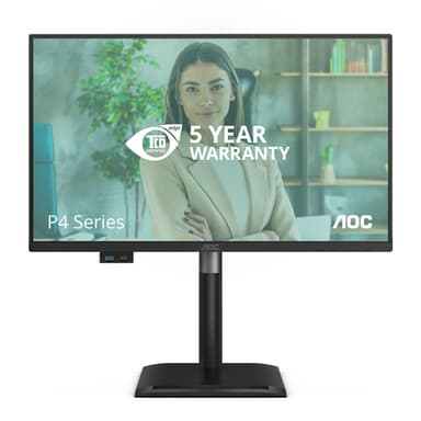 AOC 24P4CV computer monitor 60.5 cm (23.8") 1920 x 1080 pixels Full HD LED Black view 5