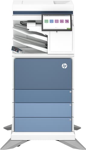 HP LaserJet Color Enterprise Flow MFP 6800zfsw Printer view 3