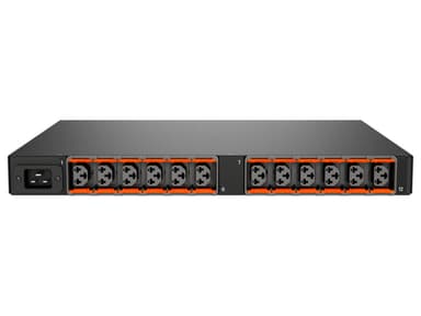 Vertiv Geist MUU5M1R5-12CF17-2C20A9H00-S power distribution unit (PDU) 12 AC outlet(s) 0U Black view 2
