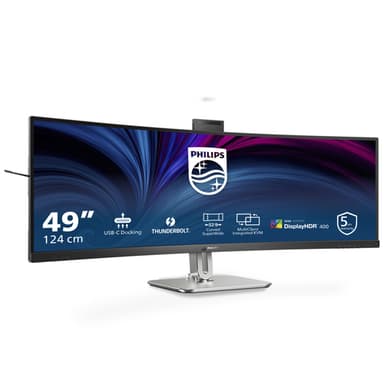 Philips 49B2U6903CH/00 computer monitor 124 cm (48.8") 5120 x 1440 pixels Dual QHD LCD Grey view 2