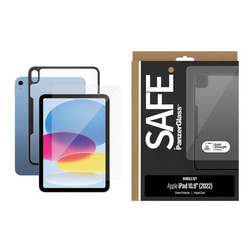 PanzerGlass SAFE. by ® 2-in-1 Bundle iPad 10.9‘’ (2022) Clear screen protector Apple 50 pc(s)
