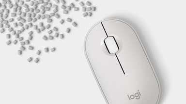 Logitech Pebble 2 M350s mouse Travel Ambidextrous RF Wireless + Bluetooth Optical 4000 DPI view 6