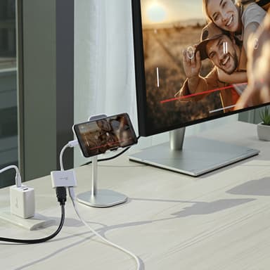 j5create JCA152 USB-C® to 4K HDMI™ Adapter with Power Delivery, Black view 4