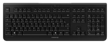 CHERRY KW 3000 keyboard Universal RF Wireless AZERTY French Black view 1