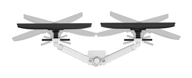 Neomounts DS65S-950WH2 Monitor arm 24-34" - gas spring - Topfix - multi-adjustable - 180°-stop view 10