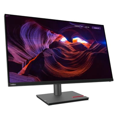 Lenovo ThinkVision P32p-30 computer monitor 80 cm (31.5") 3840 x 2160 pixels 4K Ultra HD LED Black view 2