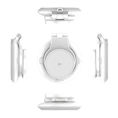 j5create Qi2 3-in-1 Magnetic Foldable Wireless Charging Station view 4