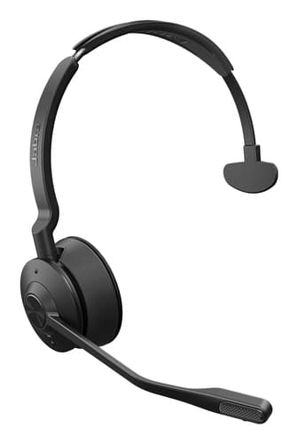 Jabra Engage 75 Mono Headset Wireless Head-band, Neck-band Office/Call center Bluetooth Charging stand Black view 2