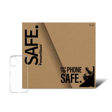 PanzerGlass SAFE. by ® TPU Case Transparent iPhone 17 | Bulk view 2
