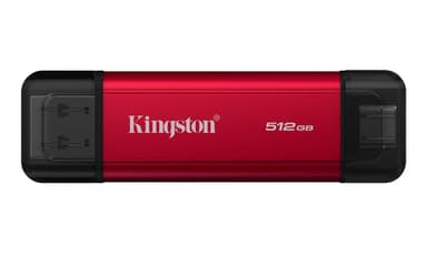 Kingston Technology 512GB Dual USB-A/C Portable SSD, Up to 1050MB/s USB 3.2 Gen 2 view 1