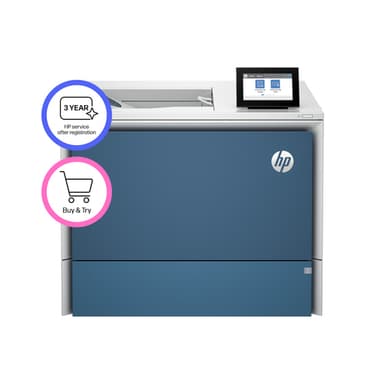 HP LaserJet Enterprise Color 6701dn Printer view 2